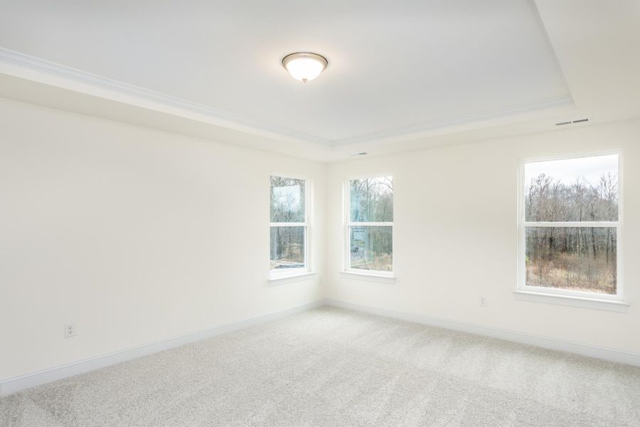 Spacious, unfurnished interior of a new home in Ford Meadows, Garner (Image 24). Spacious, unfurnished interior of a new home in Ford Meadows, Garner (Image 24).