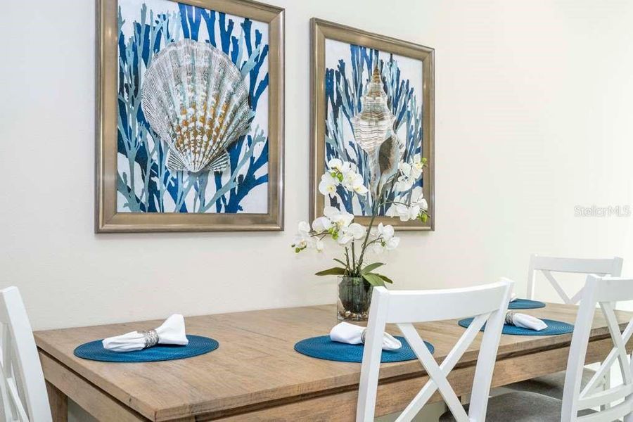 Furnished interior view inside a new home in , Kissimmee (Image 17).