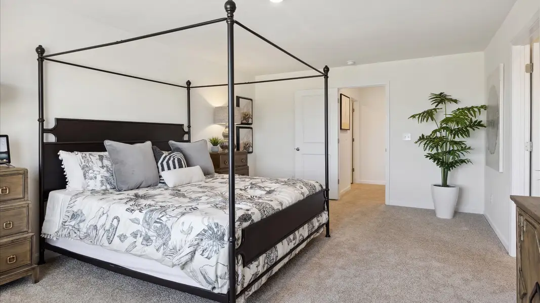 Furnished interior view inside a new home in Millstone Village, Morristown (Image 12).