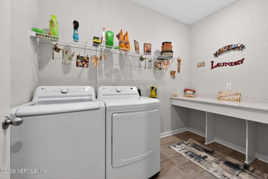 Furnished interior view inside a new home in , Yulee (Image 26).