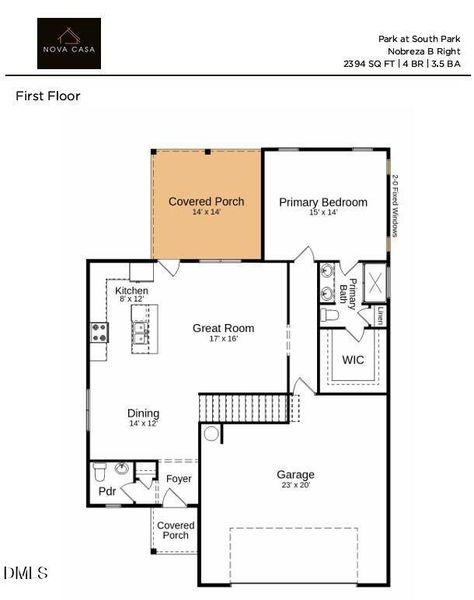1st Floor Floorplan