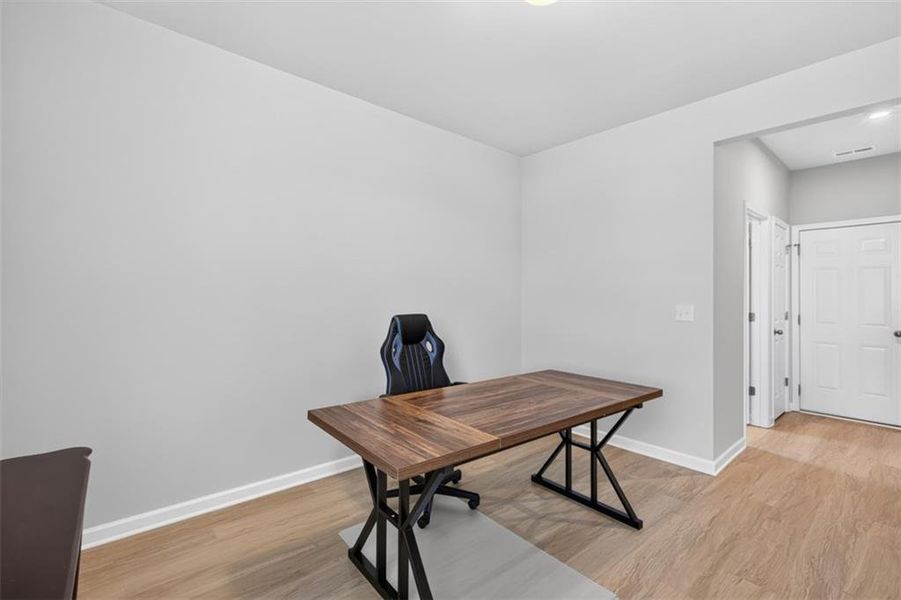 Furnished interior view inside a new home in , Hoschton (Image 34). Furnished interior view inside a new home in , Hoschton (Image 34).