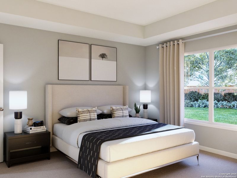 Furnished interior view inside a new home in Swenson Heights, Seguin (Image 16).