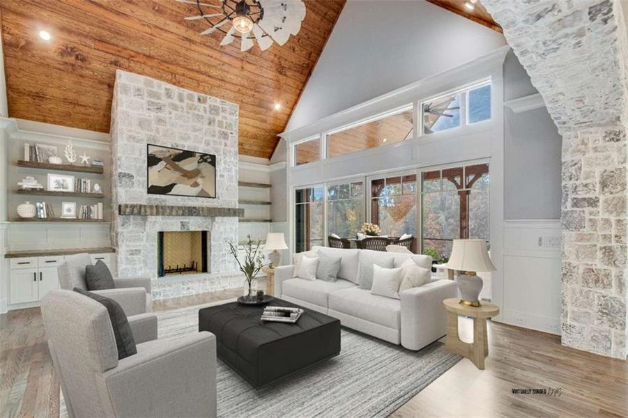 Furnished interior view inside a new home in , Gainesville (Image 7).