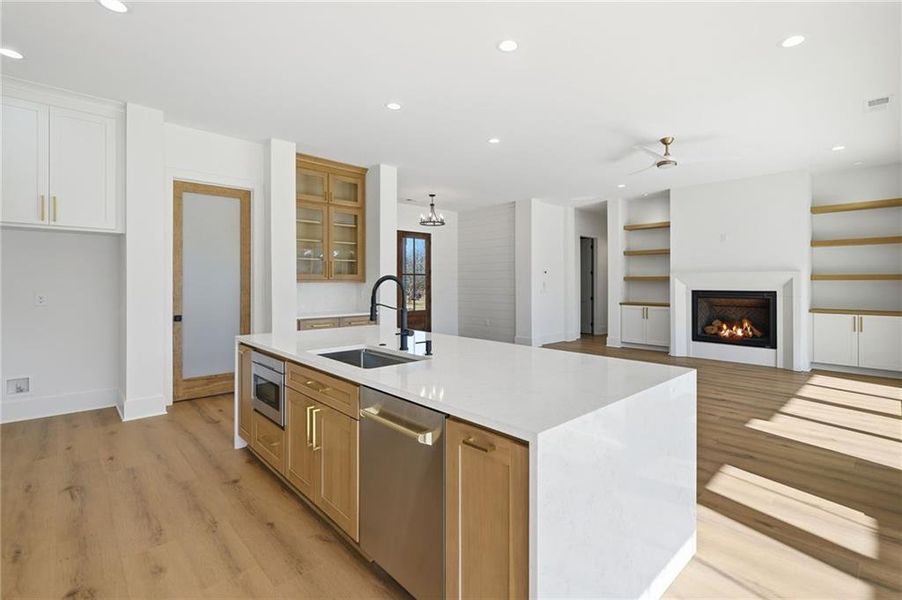 Furnished interior view inside a new home in , Canton (Image 10).
