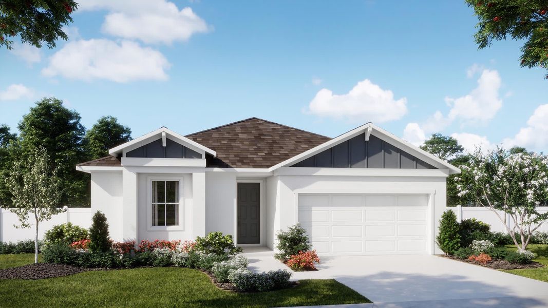 Florida Vernacular Elevation | Dune | Marion Ridge | New Homes in Haines City, FL | Landsea Homes