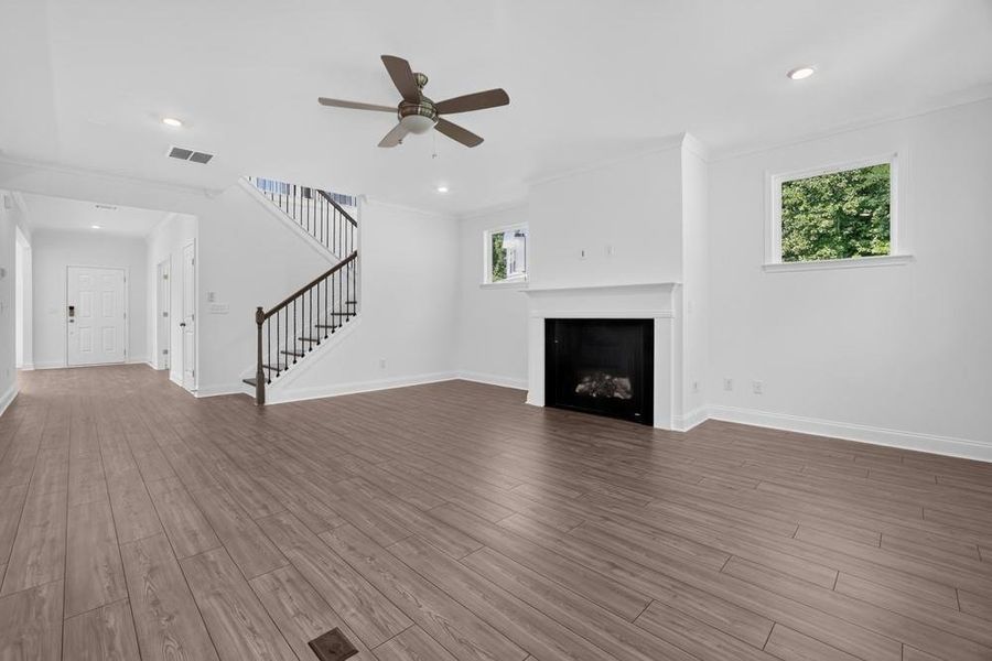 Spacious, unfurnished interior of a new home in Stratford Hills, Ball Ground (Image 39).