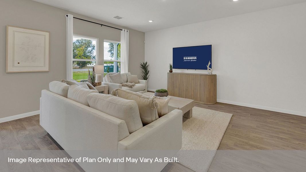 Representative furnished interior of a home built from the The Nicole by D.R. Horton in Trace, San Marcos (Image 8). Representative furnished interior of a home built from the The Nicole by D.R. Horton in Trace, San Marcos (Image 8).