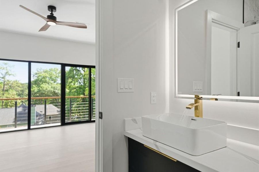Furnished interior view inside a new home in , Decatur (Image 19).