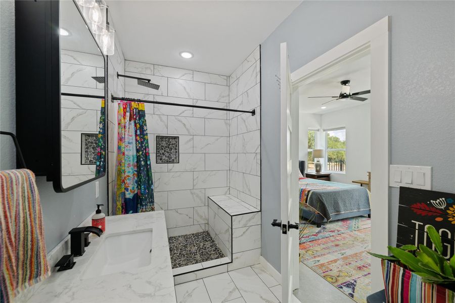 Furnished interior view inside a new home in , Dripping Springs (Image 11).
