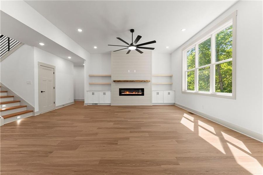 Spacious, unfurnished interior of a new home in , Baldwin (Image 54).