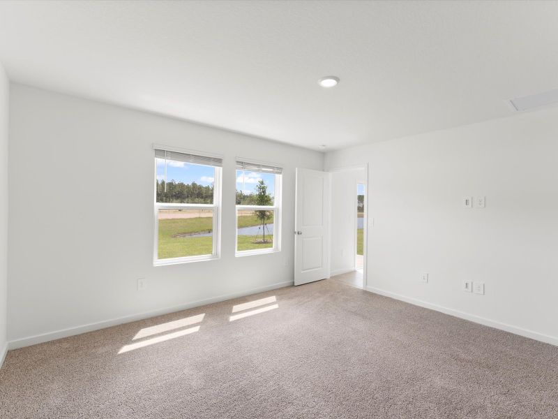 Spacious, unfurnished interior of a new home in Flagler Village - Classic Series, Palm Coast (Image 12).