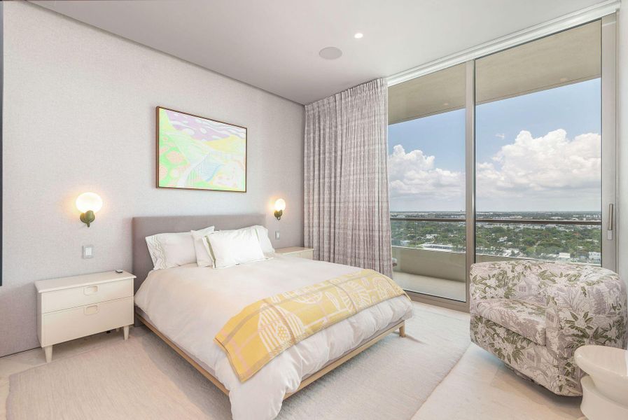 Furnished interior view inside a new home in , West Palm Beach (Image 8).