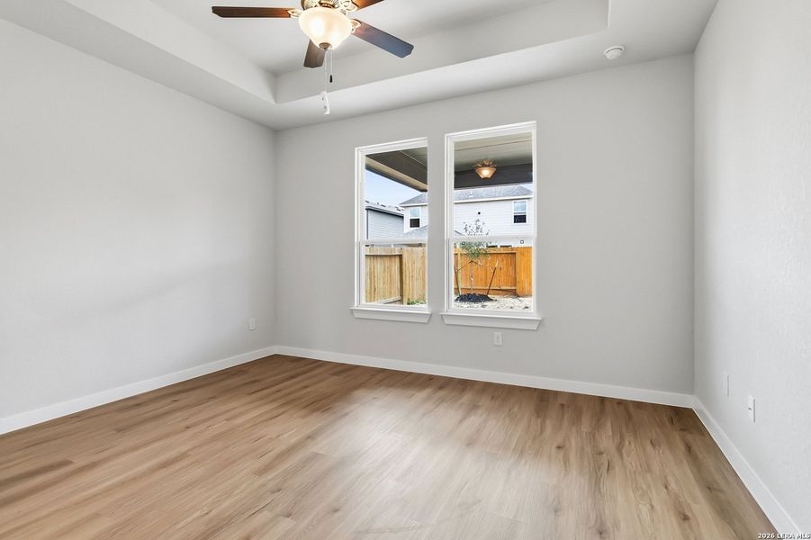 Spacious, unfurnished interior of a new home in Timber Creek, San Antonio (Image 19). Spacious, unfurnished interior of a new home in Timber Creek, San Antonio (Image 19).