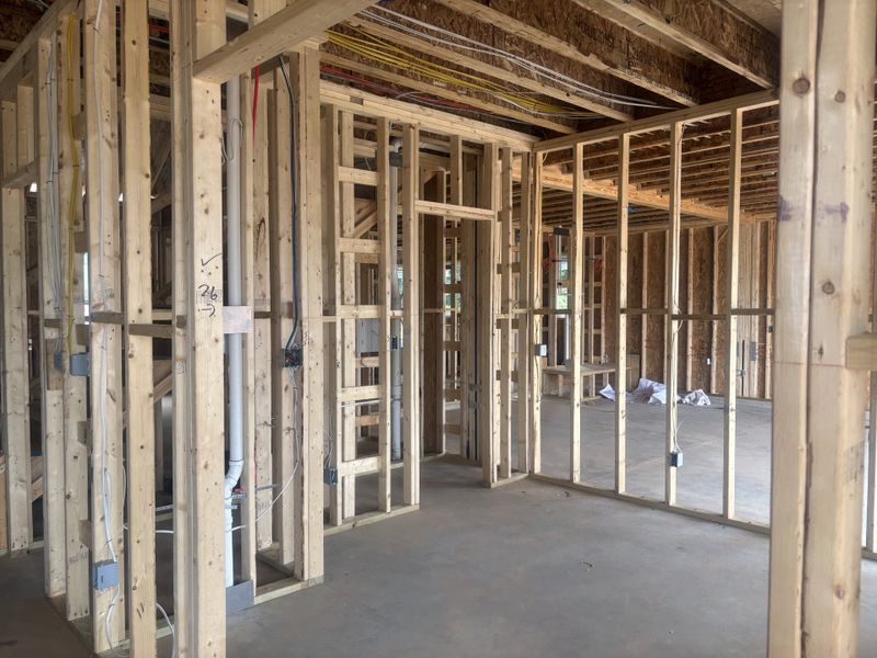 In-progress construction of a new home in Tillery Park, Grovetown, GA (Image 14).