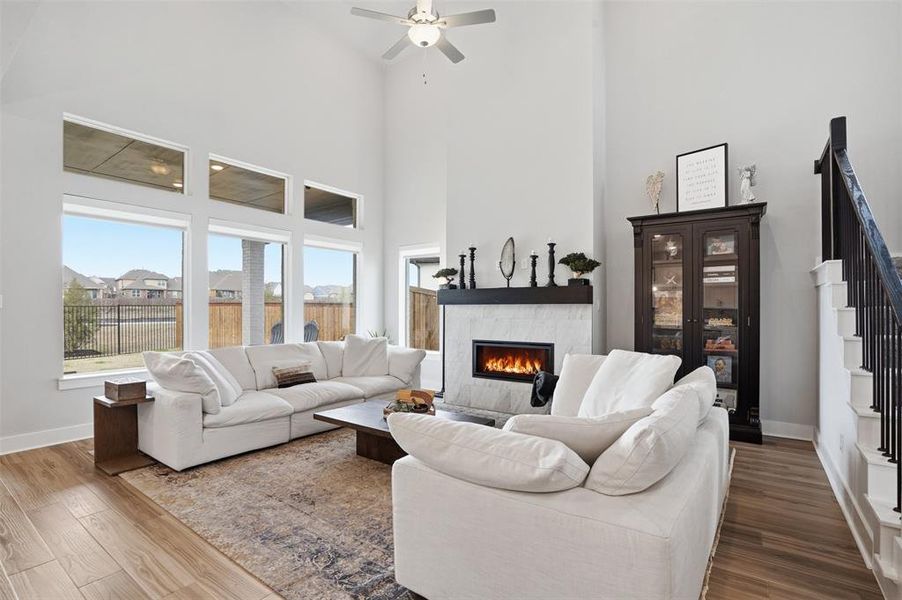 Furnished interior view inside a new home in Somerset Park, Rockwall (Image 15).