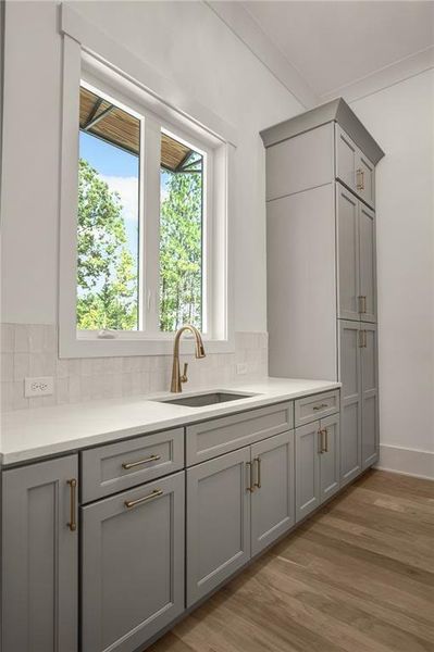 Furnished interior view inside a new home in , Newnan (Image 45).