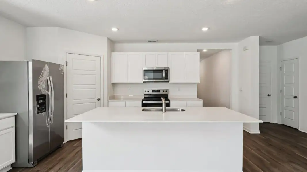Furnished interior view inside a new home in Cascades, Davenport (Image 5).