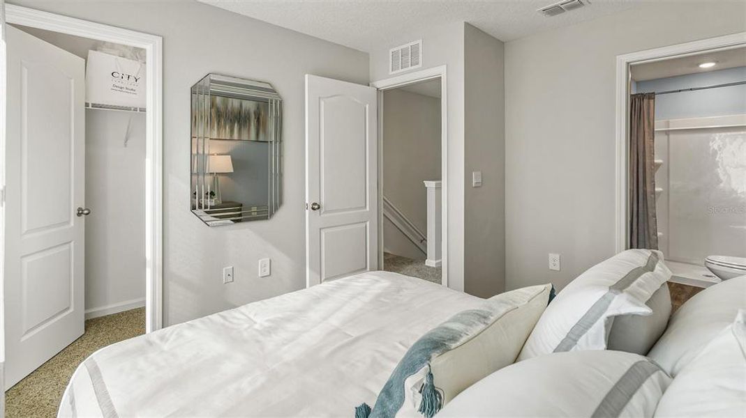 Furnished interior view inside a new home in Stokes Landing, St. Augustine (Image 23).
