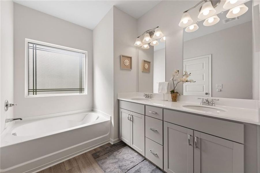 Furnished interior view inside a new home in , Jasper (Image 15).