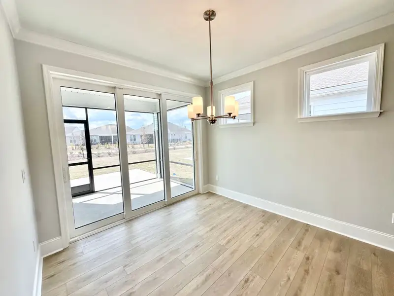 Spacious, unfurnished interior of a new home in Del Webb Wilmington at Mallory Creek, Leland (Image 11).