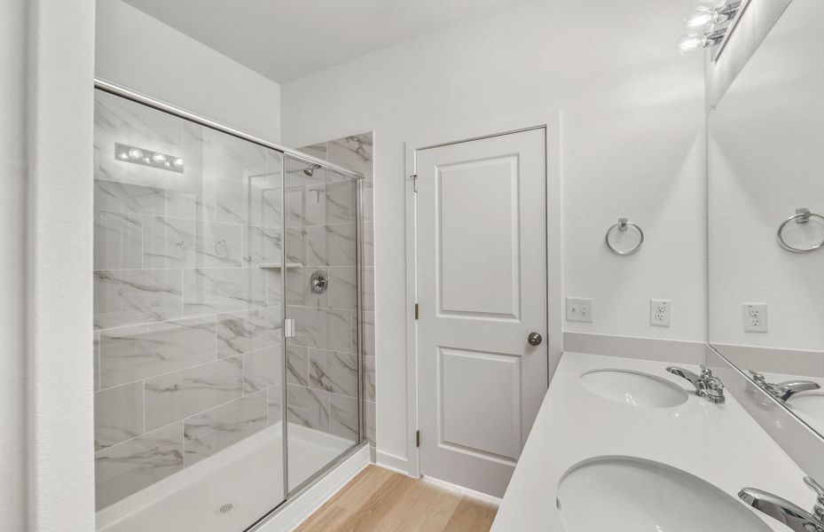 Furnished interior view inside a new home in Larson Crossing, Elgin (Image 12).