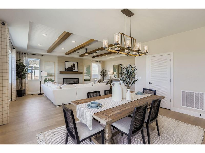 Furnished interior view inside a new home in Trevenna, Windsor (Image 7).