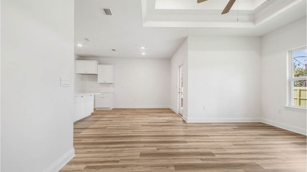 Spacious, unfurnished interior of a new home in Owl's Head Farms, Freeport (Image 18). Spacious, unfurnished interior of a new home in Owl's Head Farms, Freeport (Image 18).