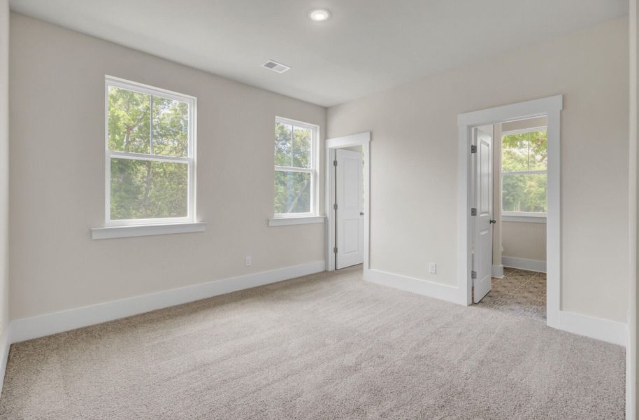 Spacious, unfurnished interior of a new home in Indigo Grove Single Family Homes, Johns Island (Image 42).