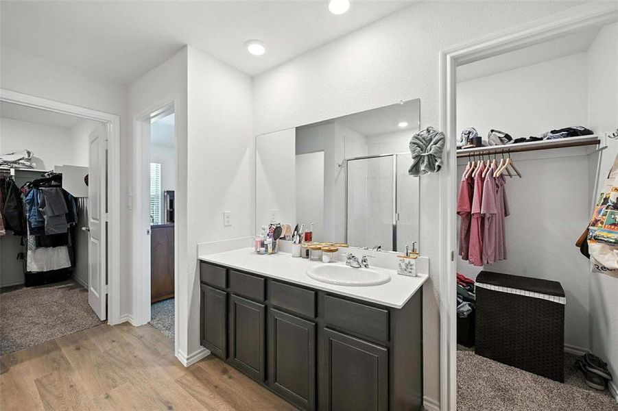 Furnished interior view inside a new home in , Sherman (Image 29).