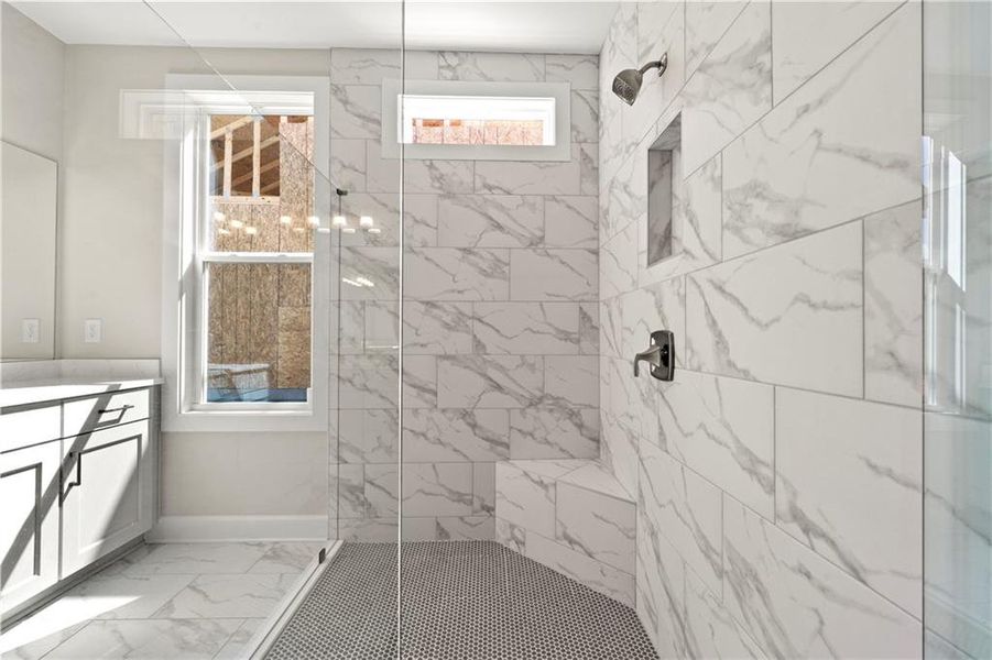 Furnished interior view inside a new home in Cresswind Georgia at Twin Lakes, Hoschton (Image 15).