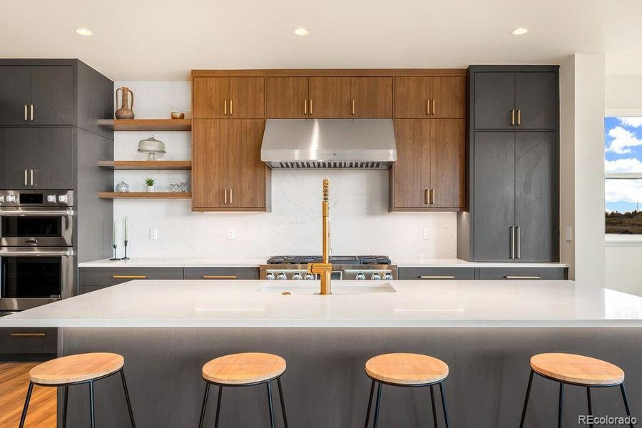 Furnished interior view inside a new home in , Parker (Image 43).