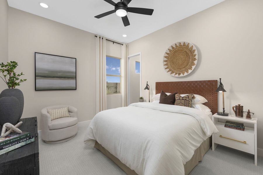 Representative furnished interior of a home built from the Garnet by Mattamy Homes in Landmarke, Queen Creek (Image 11).