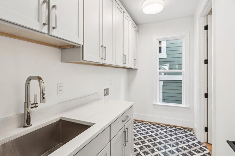 Furnished interior view inside a new home in , Marietta (Image 26).