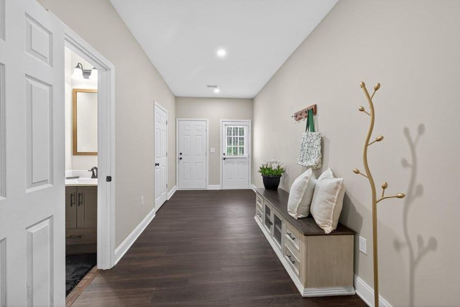 Furnished interior view inside a new home in , Oxford (Image 16). Furnished interior view inside a new home in , Oxford (Image 16).