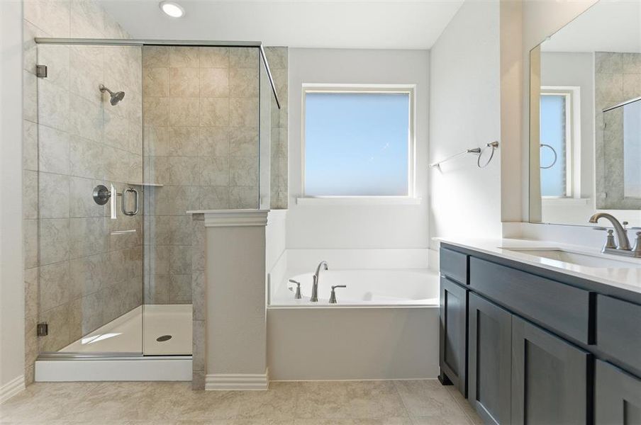 Furnished interior view inside a new home in Northstar, Haslet (Image 12).