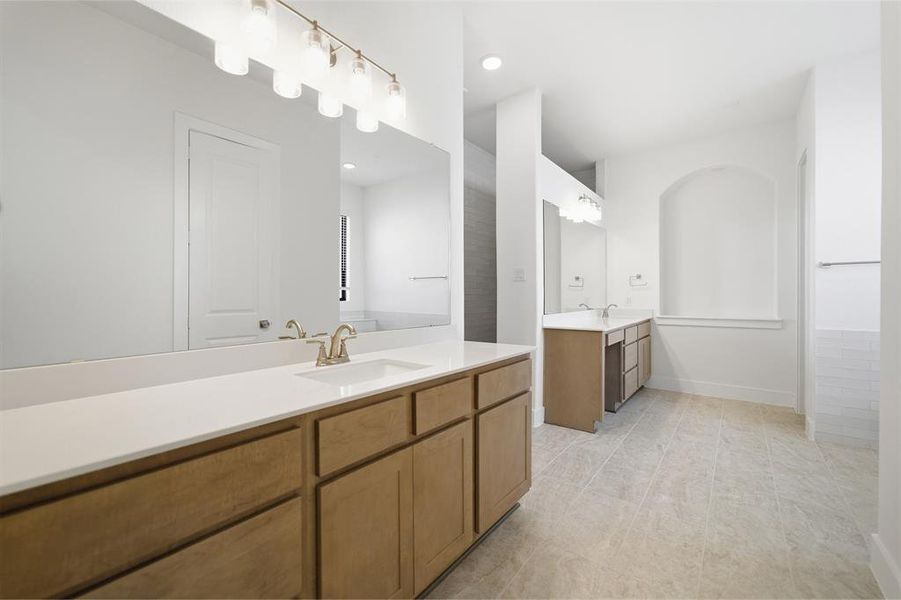 Furnished interior view inside a new home in Sonoma Verde, Rockwall (Image 9). Furnished interior view inside a new home in Sonoma Verde, Rockwall (Image 9).