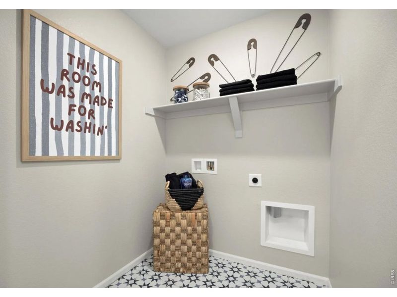 Furnished interior view inside a new home in , Erie (Image 18). Furnished interior view inside a new home in , Erie (Image 18).