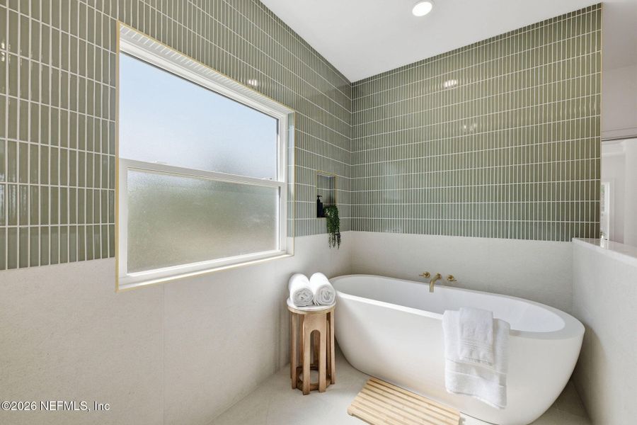 Furnished interior view inside a new home in , Jacksonville Beach (Image 32).