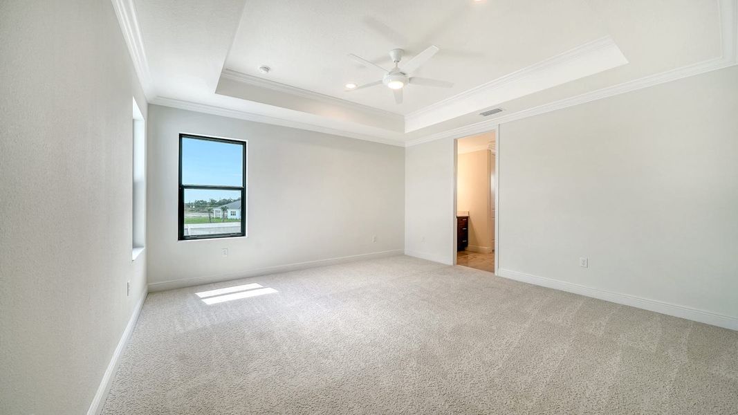 Spacious, unfurnished interior of a new home in Palm Grove, Lakewood Ranch (Image 18). Spacious, unfurnished interior of a new home in Palm Grove, Lakewood Ranch (Image 18).