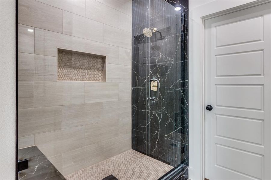 Close-up of interior finishes inside a home in , Fort Worth (Image 12).