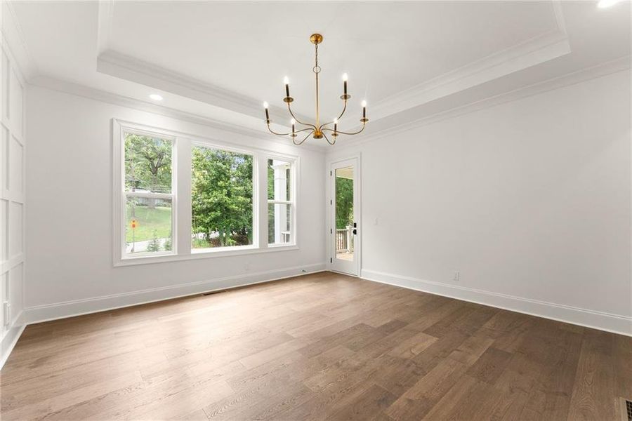 Spacious, unfurnished interior of a new home in , Gainesville (Image 45).