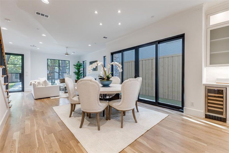 Furnished interior view inside a new home in , University Park (Image 5).