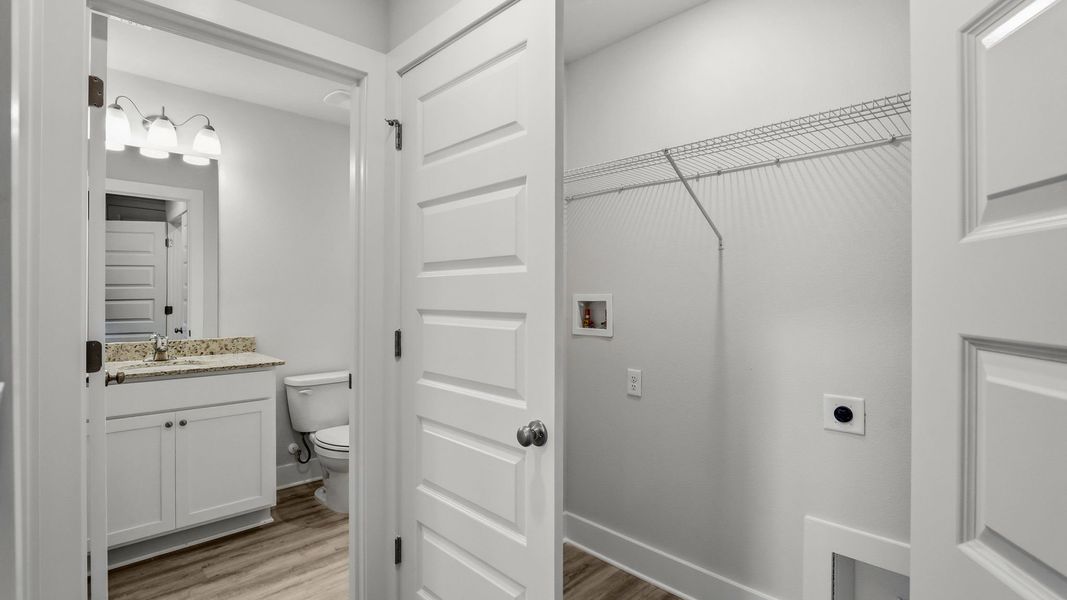 Furnished interior view inside a new home in Chateau Nemours, Port Saint Joe (Image 17).