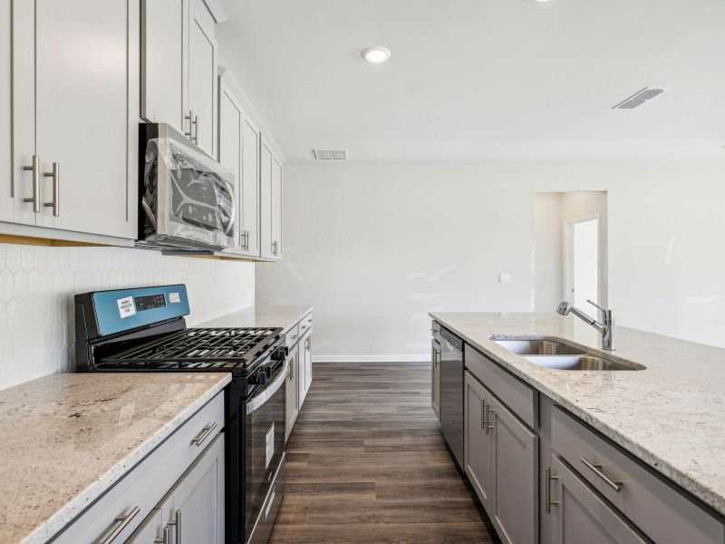 Furnished interior view inside a new home in Preserve at Mountain Creek, Pendergrass (Image 7).