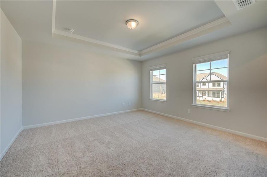Spacious, unfurnished interior of a new home in Grandview at Millers Mill, Stockbridge (Image 23). Spacious, unfurnished interior of a new home in Grandview at Millers Mill, Stockbridge (Image 23).