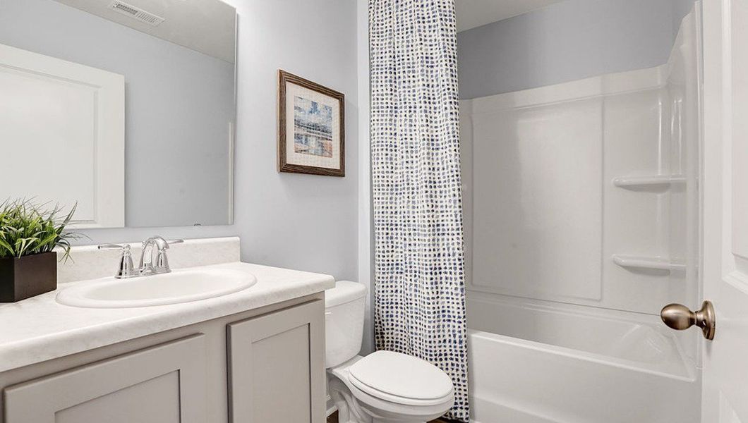 Furnished interior view inside a new home in Holly Oaks, Statesboro (Image 23).