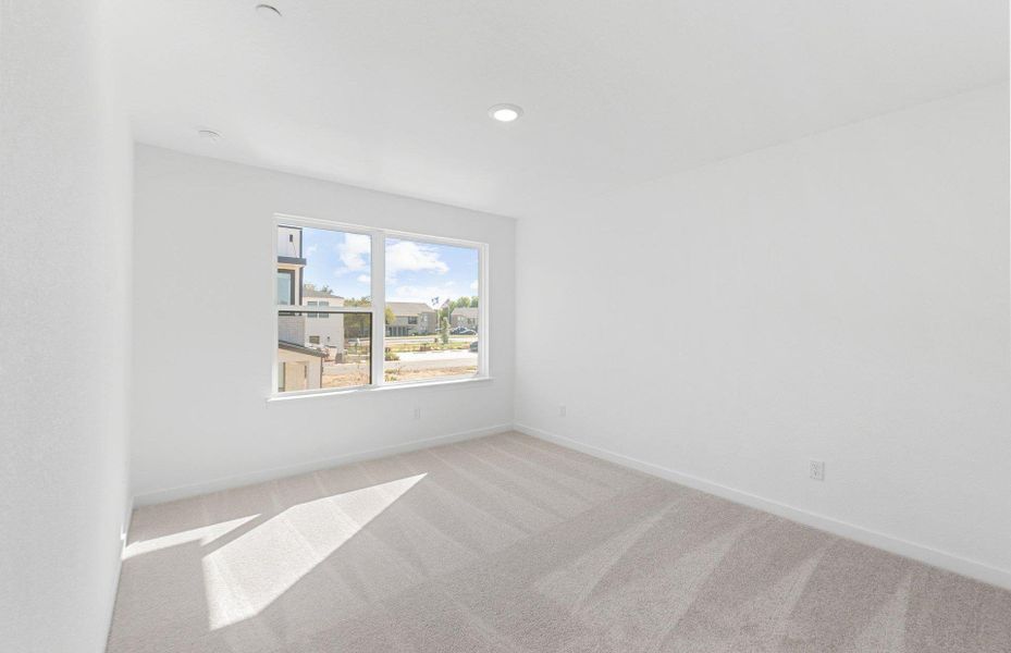 Spacious, unfurnished interior of a new home in Monarch on Main, Round Rock (Image 21).