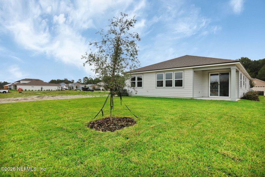 Exterior details and patio area of a home in Hyland Trail, Green Cove Springs (Image 28). Exterior details and patio area of a home in Hyland Trail, Green Cove Springs (Image 28).