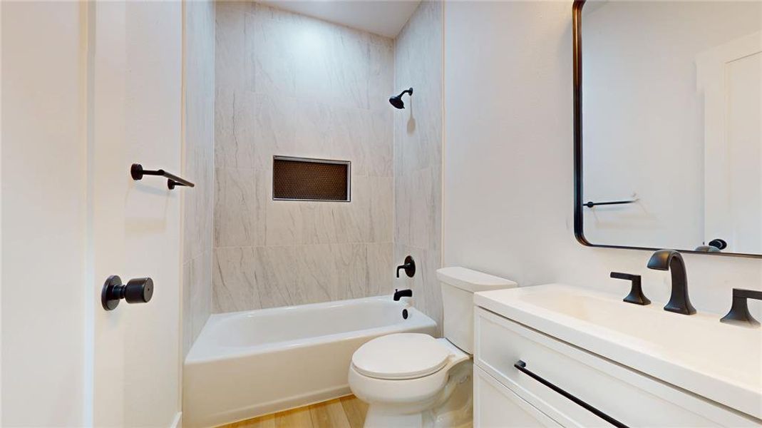 Furnished interior view inside a new home in , Fort Worth (Image 11). Furnished interior view inside a new home in , Fort Worth (Image 11).